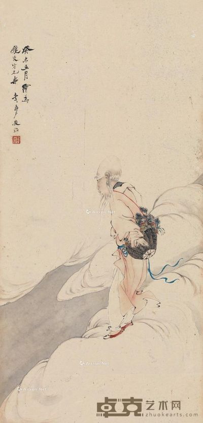 李寿厂 人物 79×38cm