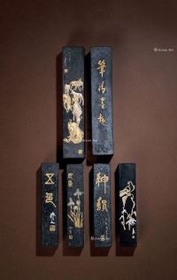 1982年中国画研究院定版墨 （六锭）