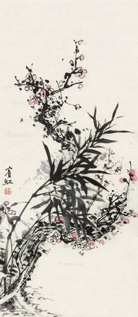 黄宾虹 花卉