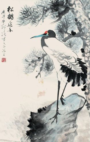 邵洛羊 松鹤延年