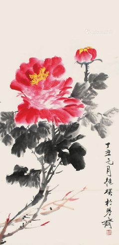 刘继瑛 富贵牡丹
