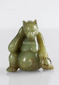 汉 青玉熊