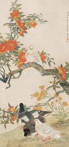 陈之佛 花鸟