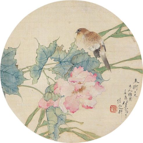 任薰 芙蓉山雀