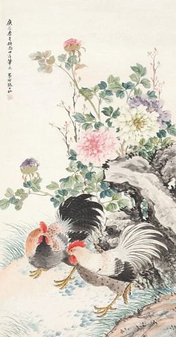 张大壮 牡丹锦鸡