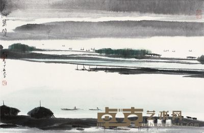 杨明义 太湖春晓 46×70cm