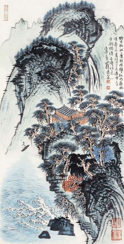 沈明权 石涛诗意