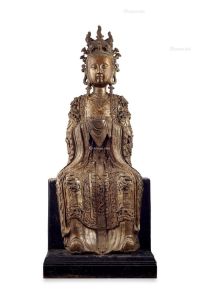 宋-元 铜西王母坐像