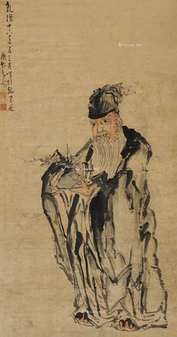 黄慎 林士爱梅