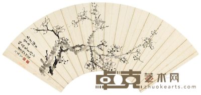 李研山 梅花 19×52cm