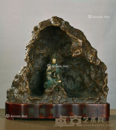 禅意 太湖石佛龛 65×60cm