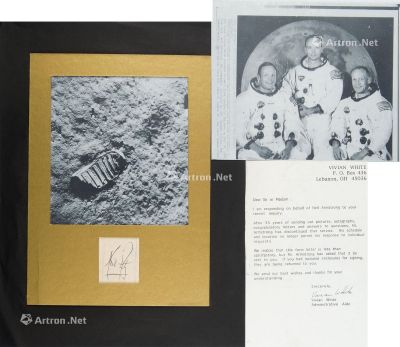 登上太空第一人签名照