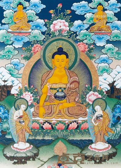 南拉 释迦牟尼 80×56cm