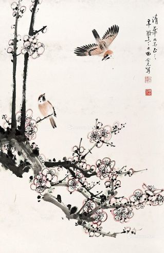 田世光 花鸟