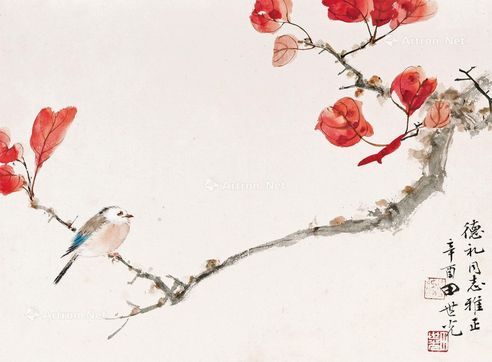 田世光 花鸟