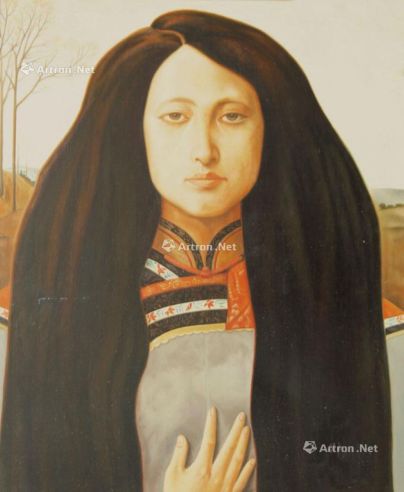 韦尔申 肖像 布面油画