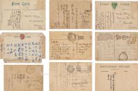 1912、1919、1932年作 蔡元培、夏元瑮等 致张善扬等明信片九帧