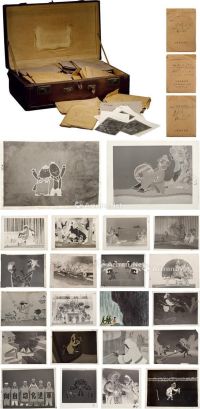 1958至1965年作 上海美术电影制片厂 《猪八戒吃西瓜》、《没头脑和不高兴》等早期动画片照片底片约七十种一千余帧