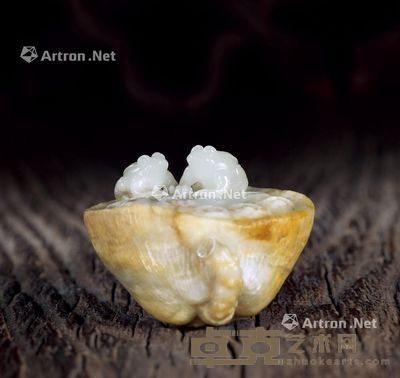 陈祖雄 和田玉籽料顶呱呱 4.6×4.2×2.1cm (独籽)
