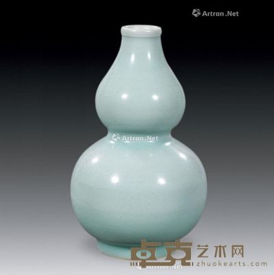 元代 龙泉窑葫芦瓶 高16.4cm