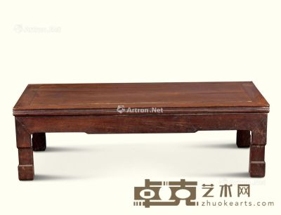 红木长方炕桌 长103cm；宽47cm；高30.5cm