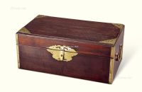 清代（1644-1911年） 紫檀长方盒
