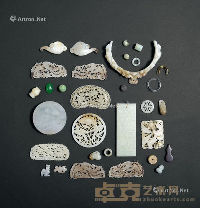 各式玉珮等一批 尺寸不一
