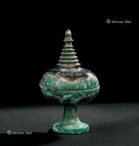 唐代（618-907年） 青铜舍利塔