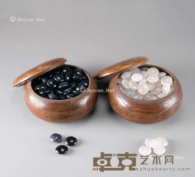 玛瑙围棋 (一副) --