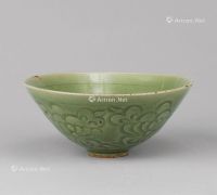 宋代（960-1279年） 耀州窑花卉纹碗