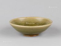 宋代（960-1279年） 耀州窑刻花卉纹碗