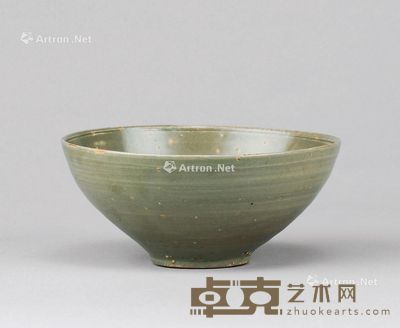 李朝(1392-1910年) 高丽青瓷碗 直径16.4;高7.3cm