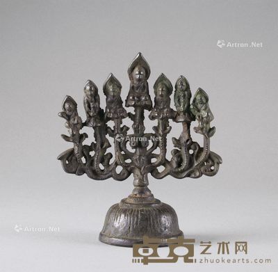 唐代(618-907年) 铜佛像 高10.3cm