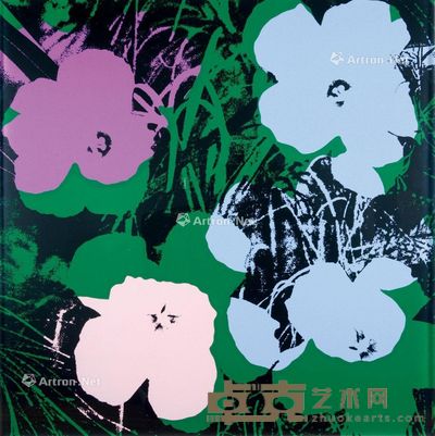 花卉 89×89cm