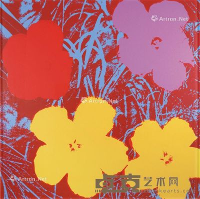 花卉 89×89cm