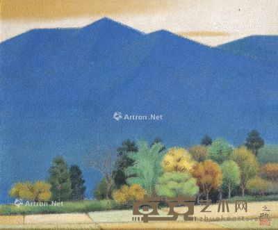风景 油画 37×44.5cm