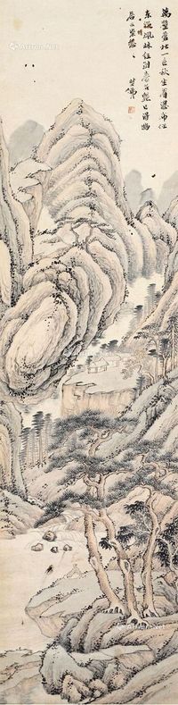 梦佛 秋色图