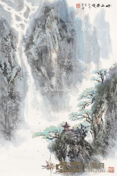 赵云峰 岭上春晓 65×43cm