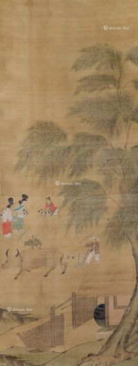 佚名 耕作图