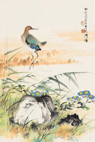 田世光 荷塘清趣