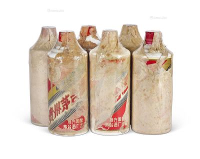 1977年-1979年产全棉纸五星牌三大革命茅台酒