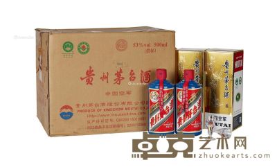 2010年6月29日产中国空军特供原箱茅台酒 