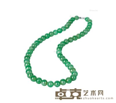 翡翠珠链 长56.5cm 106.6g