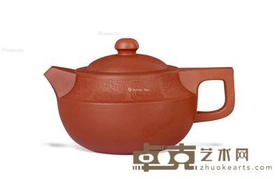 周奇鸣 唐风汉韵壶 长14cm;宽10.5cm;高8cm