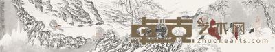 刘懿 钟进士醉归图 33×175cm