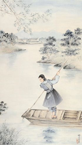 庞薰琴 渔家女