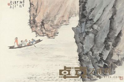 耿志义 赤壁神游 45×68cm