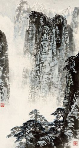 李颖        雪后黄山