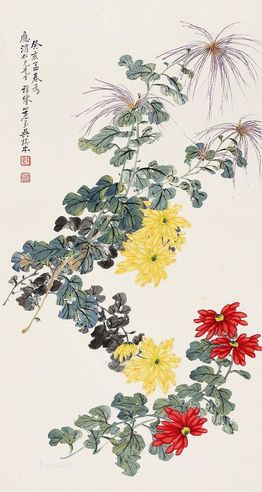 吴树本        菊花