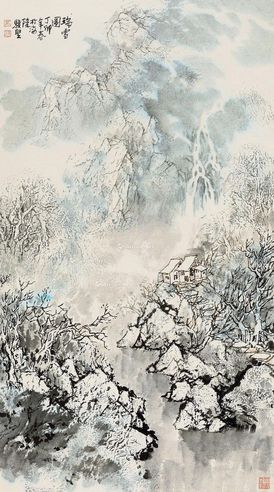 吴骏圣        瑞雪图